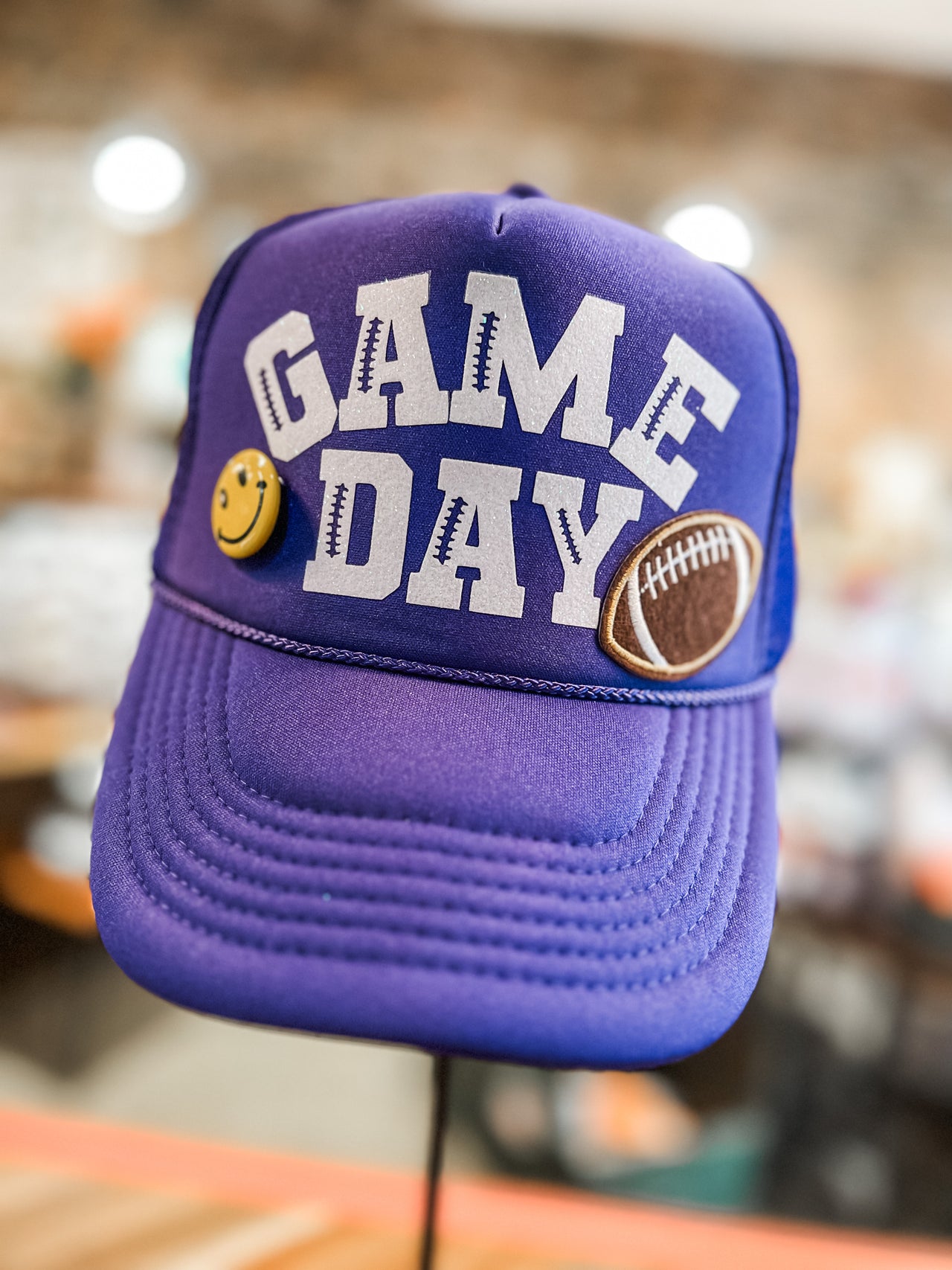 Game Day Glitter Hat