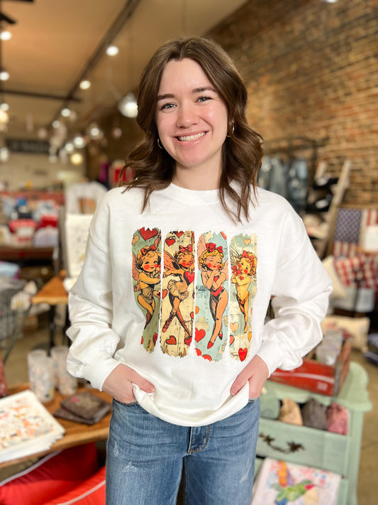 Vintage Cupid Sweatshirt