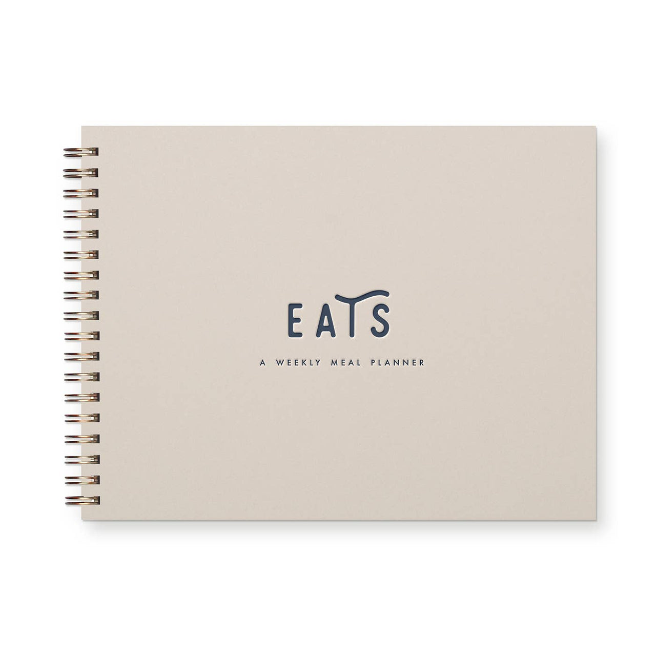 Simple Eats Meal Planner: Forest Green Cover | White Ink