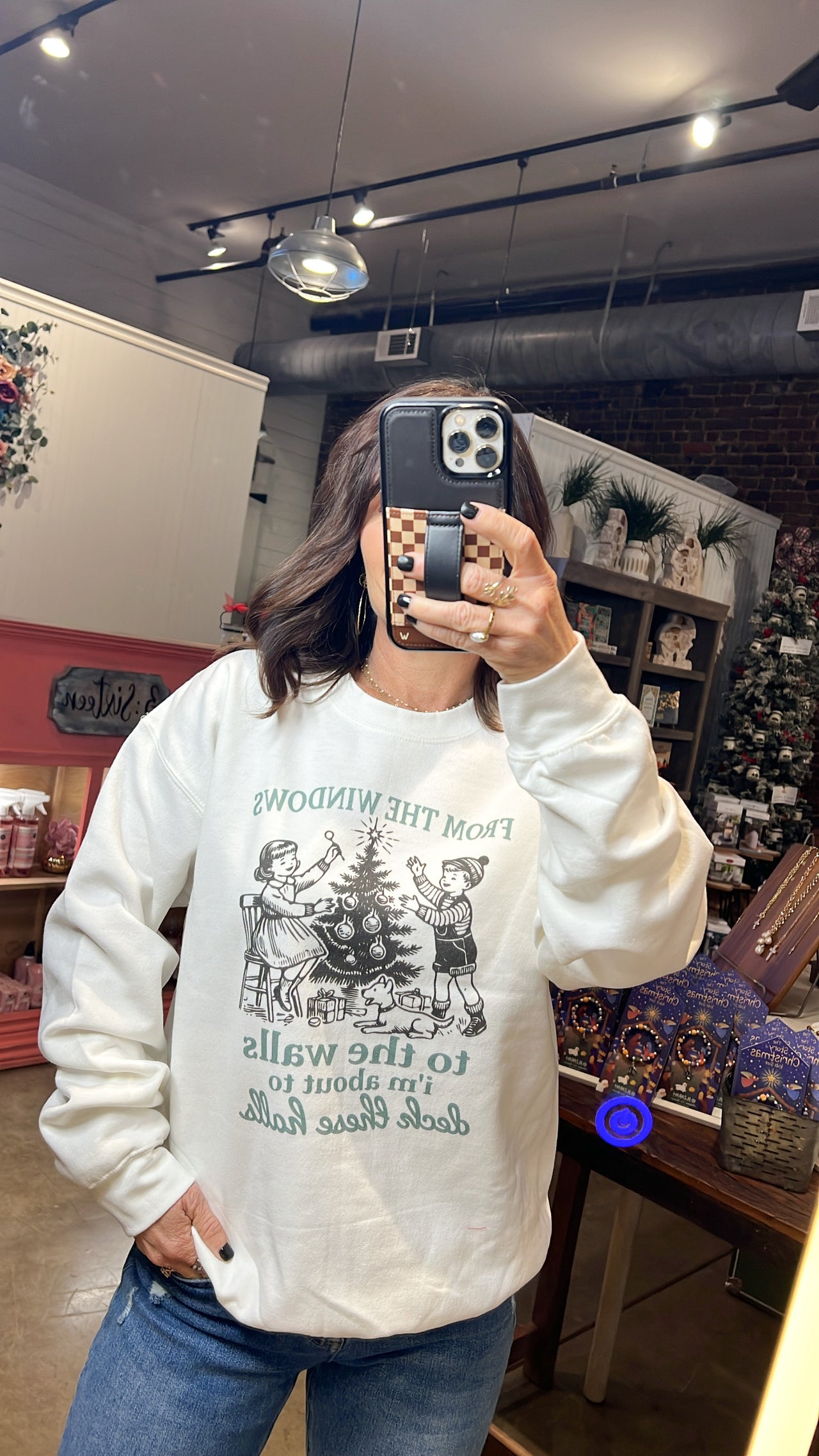 I'm About To Deck These Halls Sweatshirt