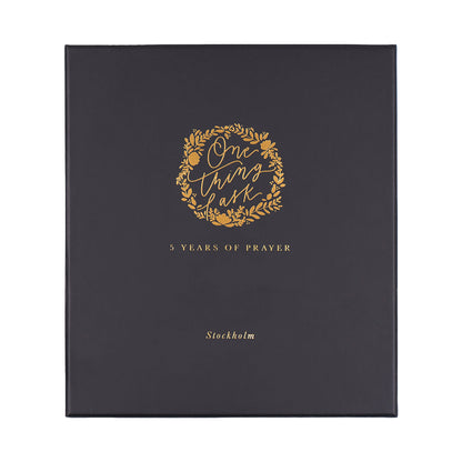 One Thing I Ask 5-Year Prayer Journal: Stockholm Theme