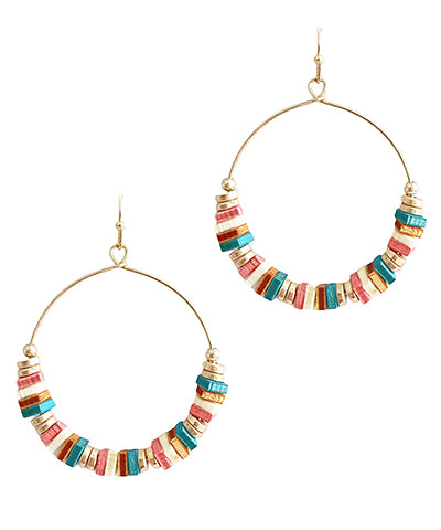 Multi-Colored Hoop