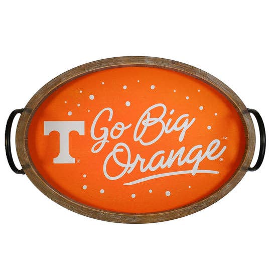 Tennessee Spirit Wood Oval Tray