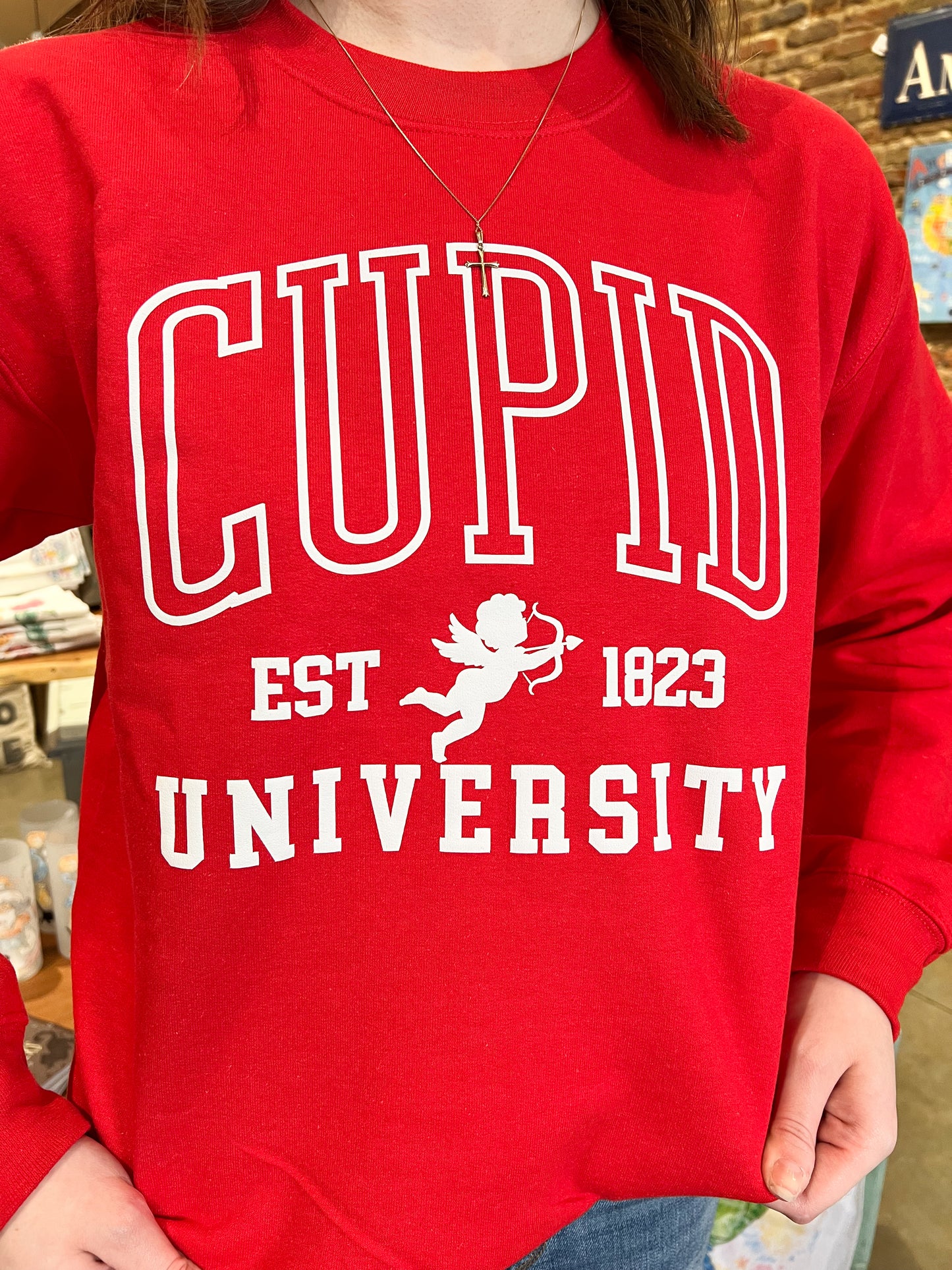Cupid University Crewneck