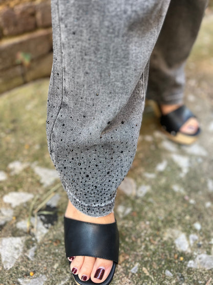 HW Rhinestone Straight