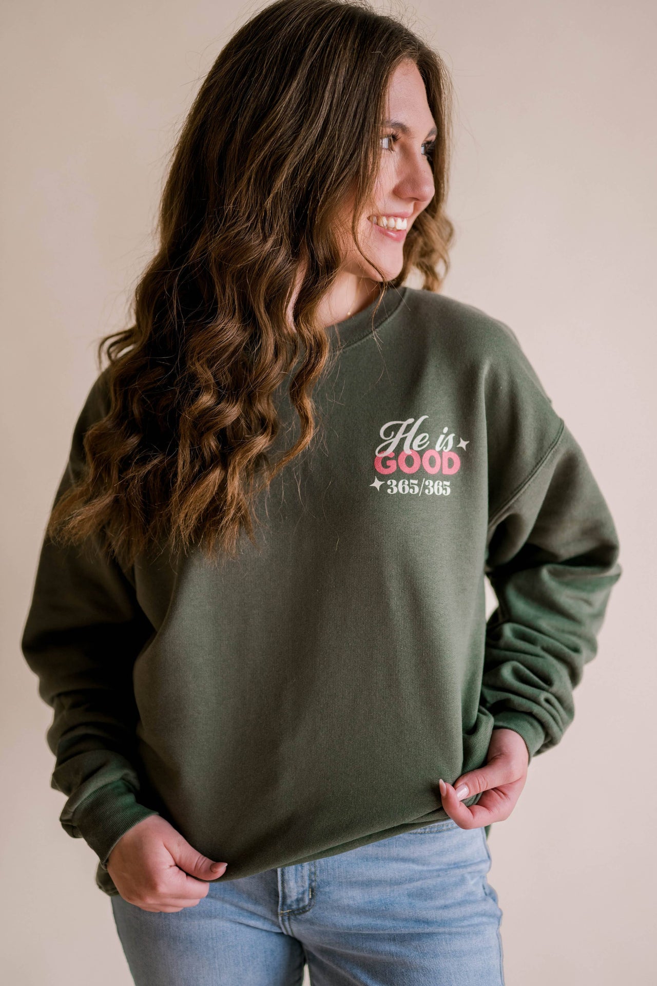 God Is Good Pullover l Christian Pullover