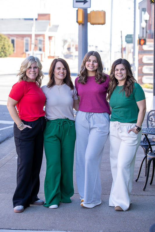 FRENCH TERRY PIGMENT WASH PANTS