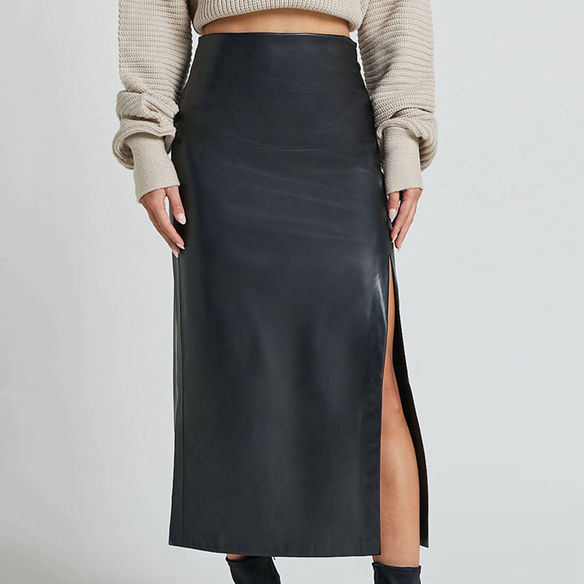 LEATHER SKIRT