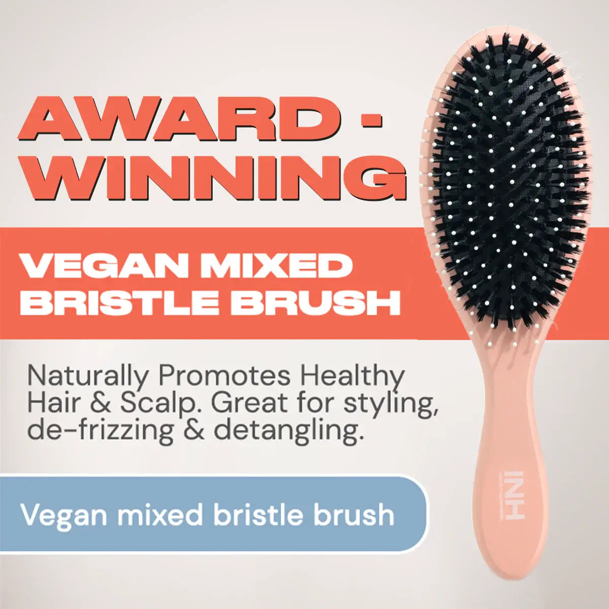 Vegan Boar Bristle Hair Brush