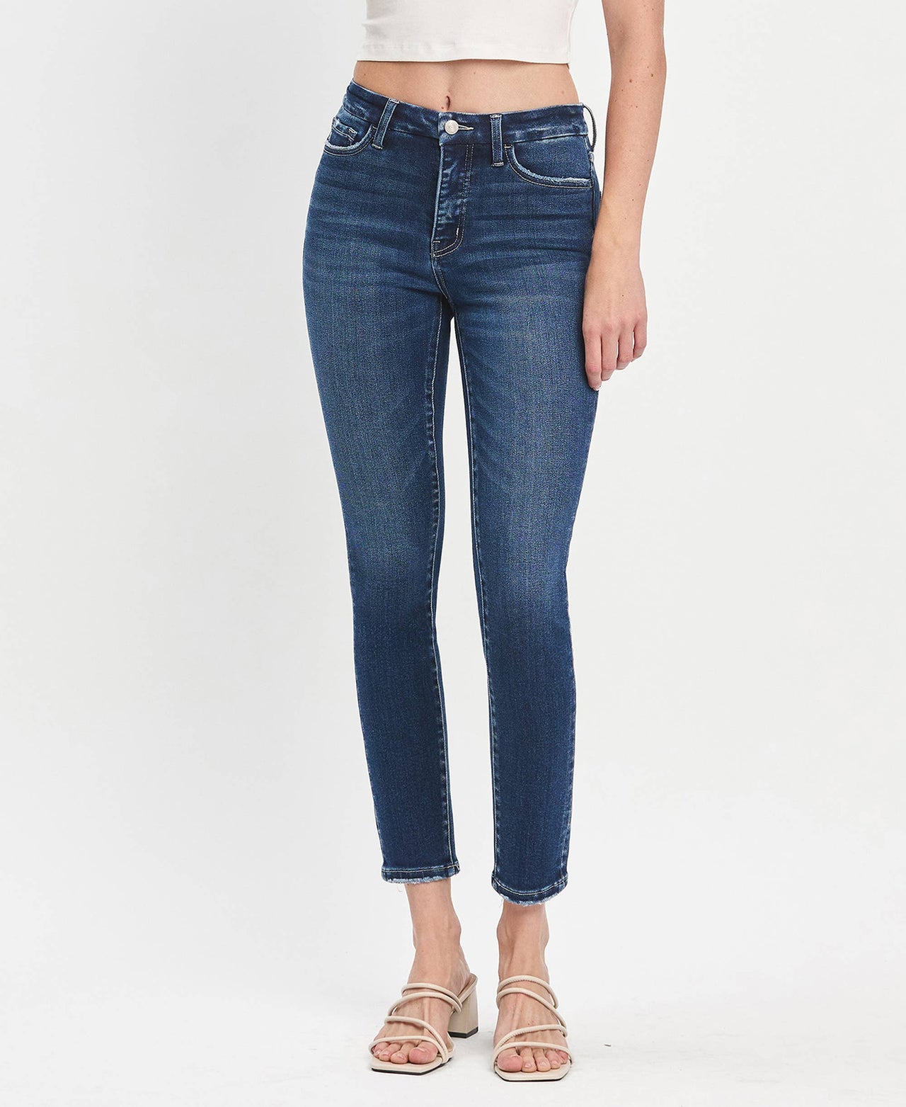 TUMMY CONTROL HIGH RISE SEAMLESS WB SKINNY JEANS