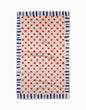 Navy Fringe Tea Towel