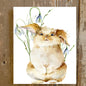 Bunny wall shelf decor: 8x10