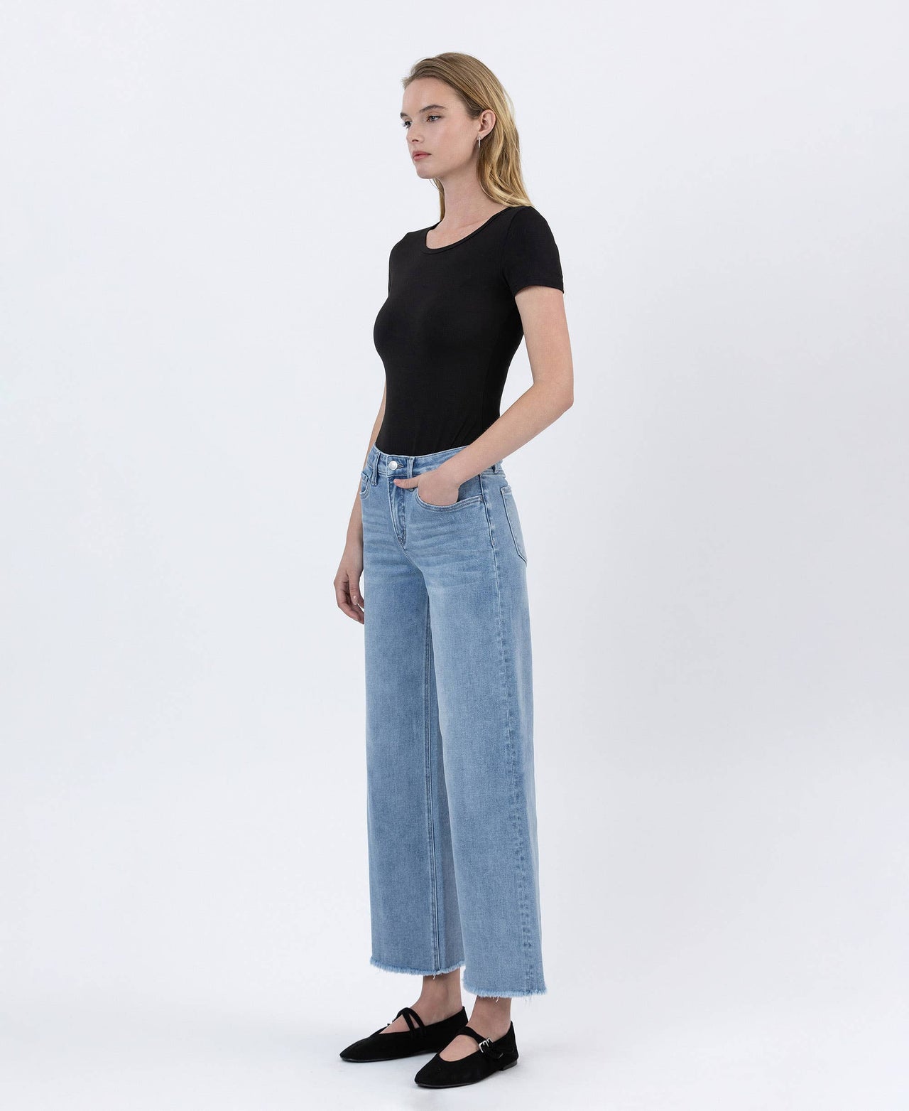 Tummy Control HR Ankle Wide Leg