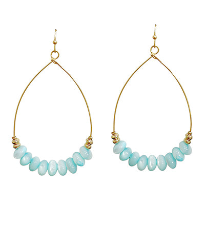 Turquoise Bead Teardrop