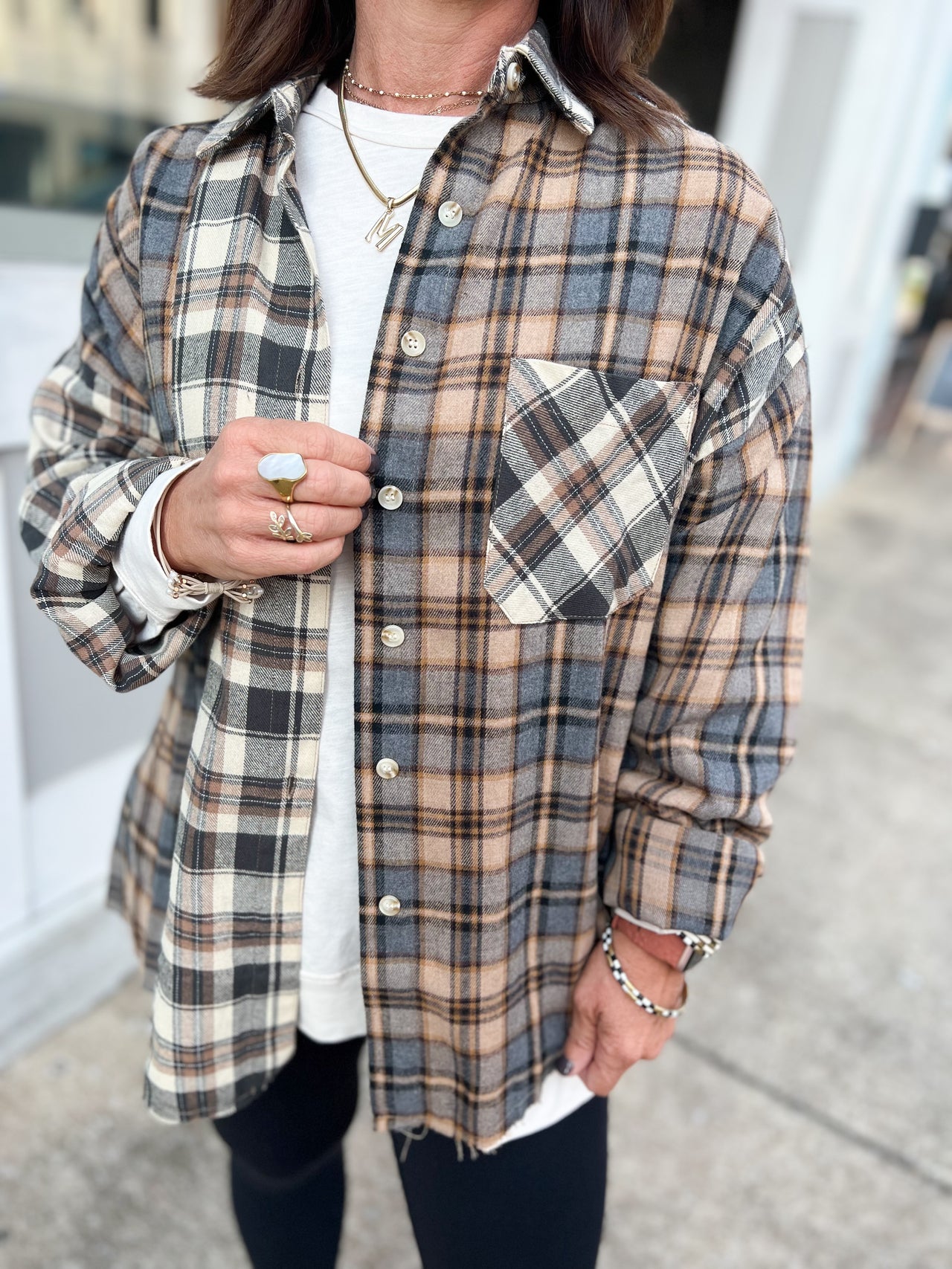 Noelle Flannel Shirt