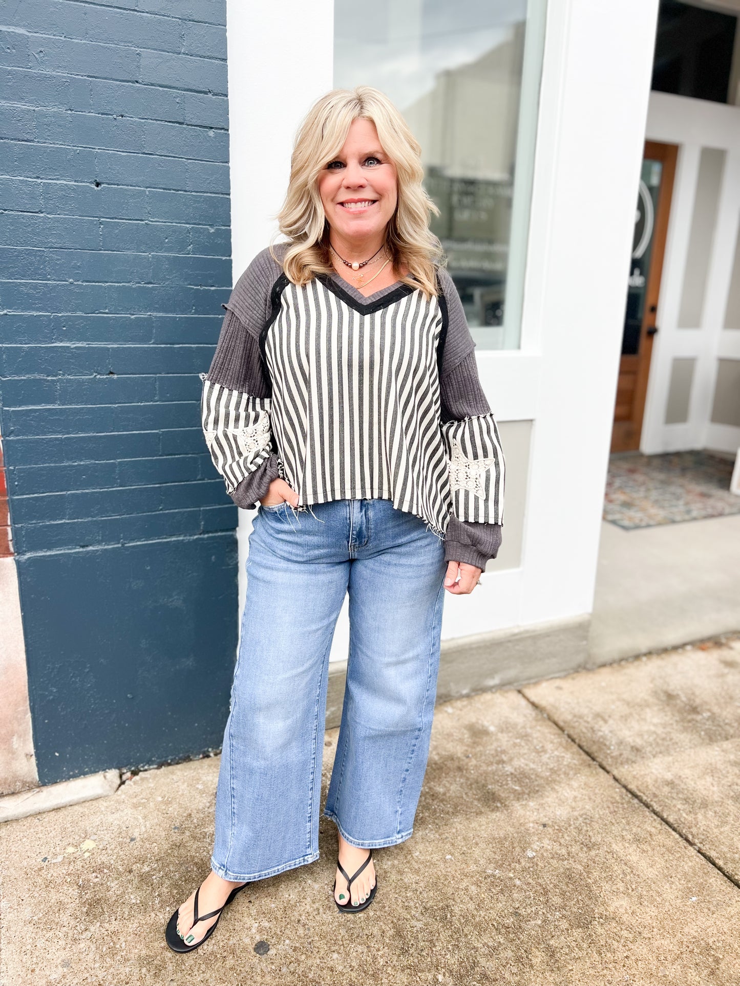 High Rise Baggy Wide Leg