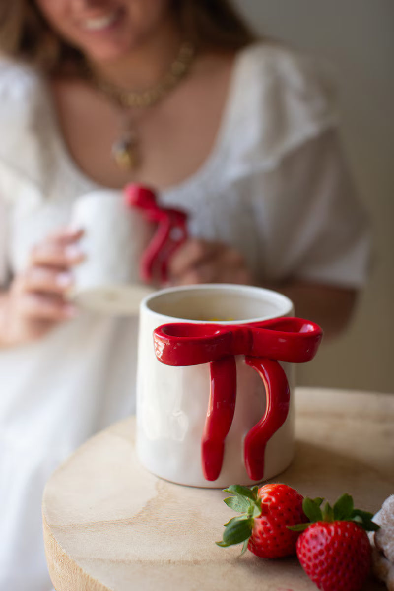 Christmas Bow Mug