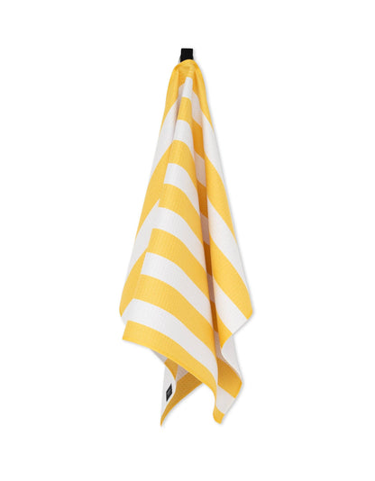 Summer Bold Yellow Tea Towel