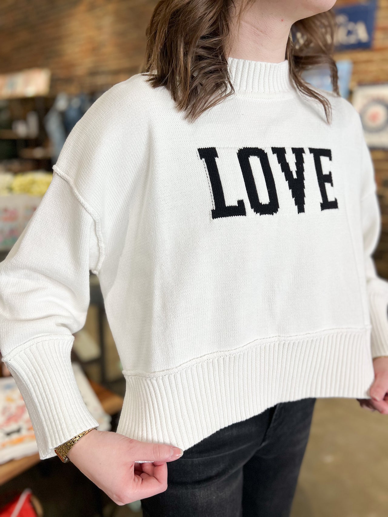 Love Sweater Top