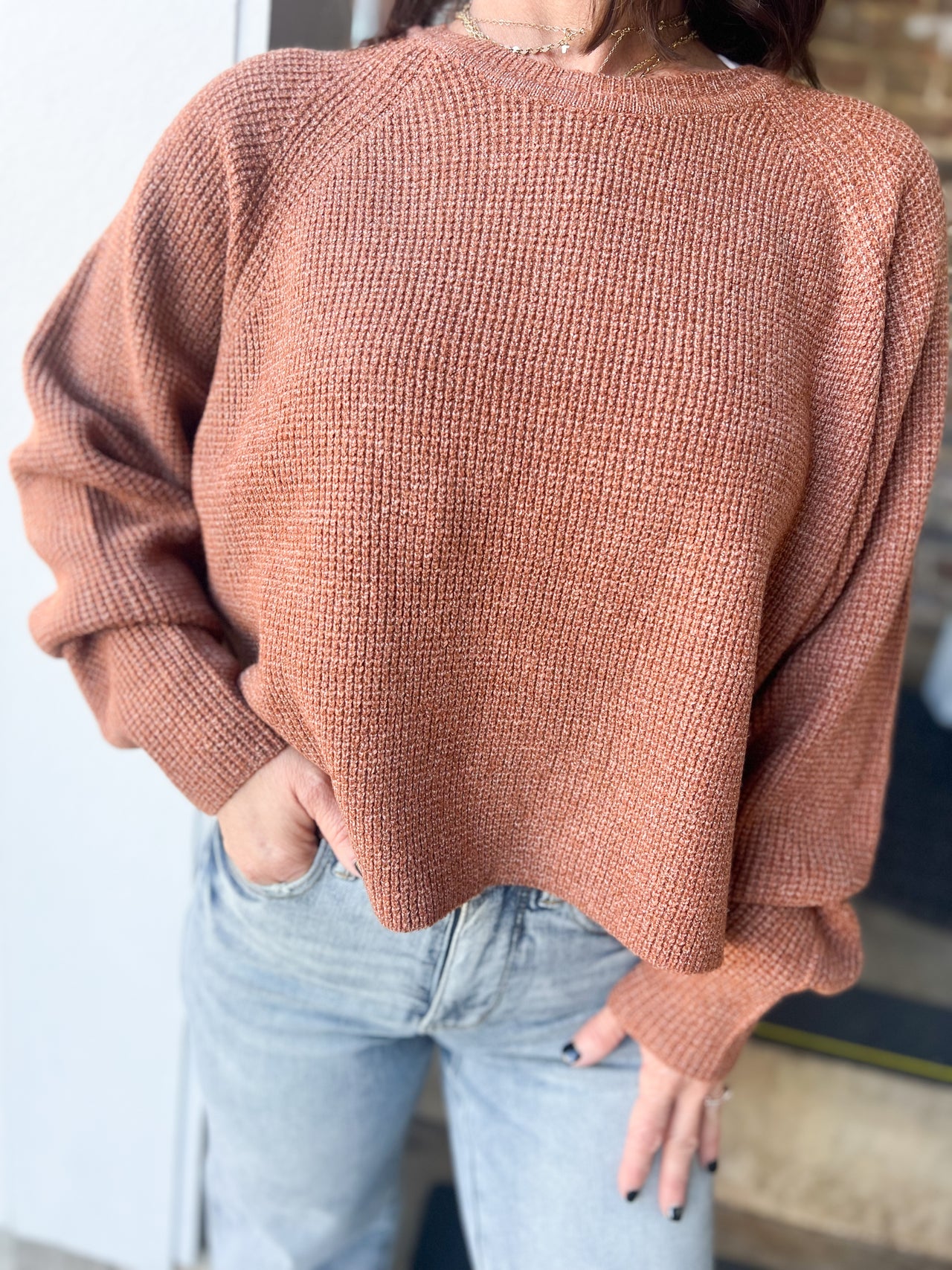 Wear It Well Brown Sweater