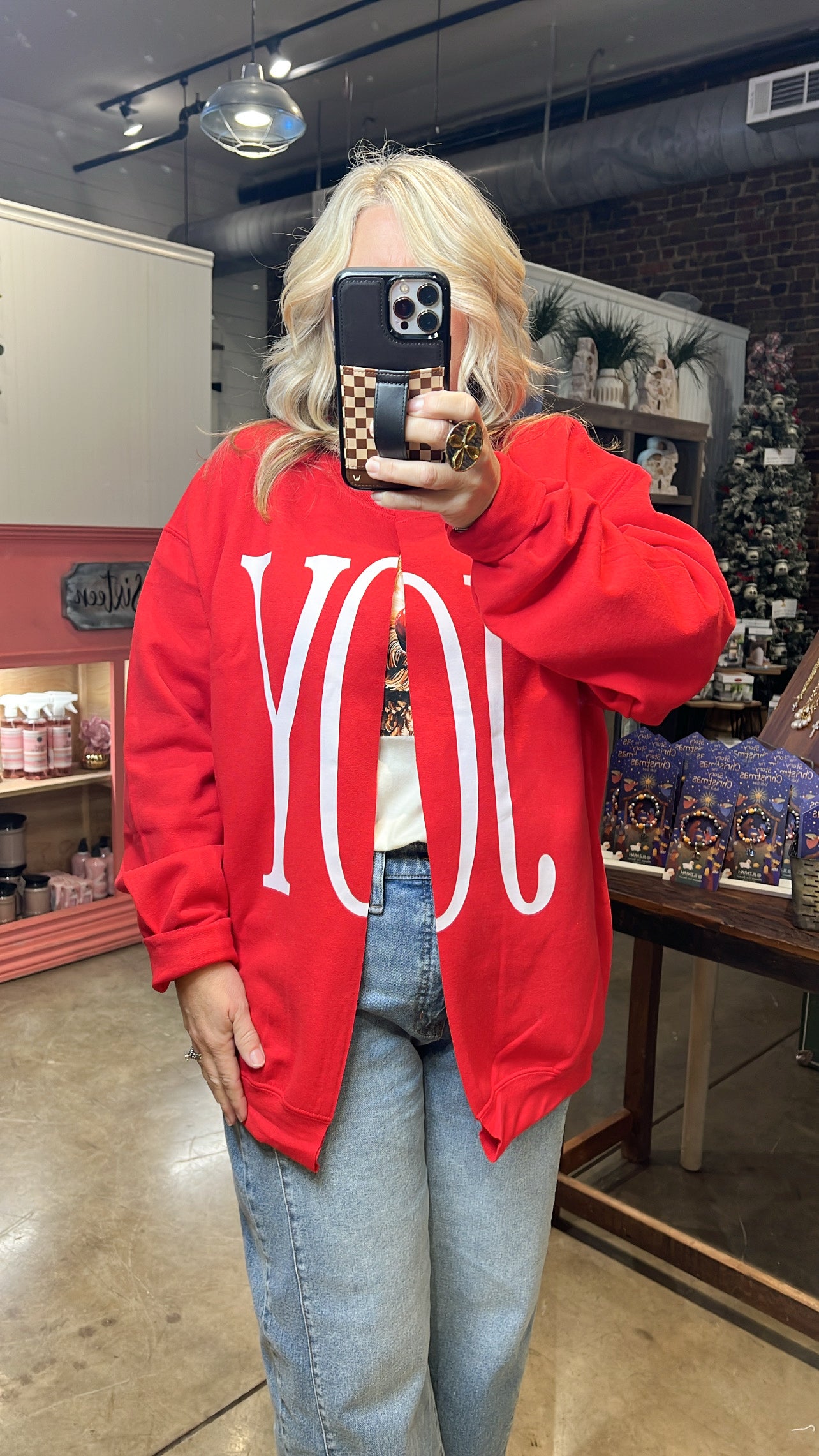 Joy Sweatshirt Cardigan