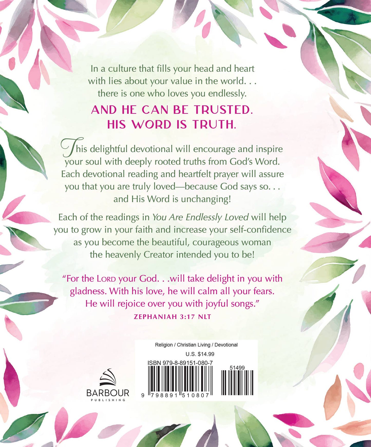 You Are Endlessly Loved: Encouraging Devotions for Women