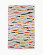 Colorful Currents Tea Towel