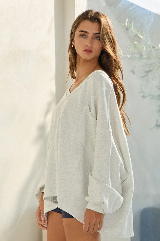 Oversized Terry Tunic