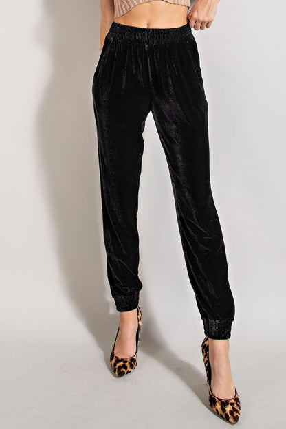 Velvet Joggers