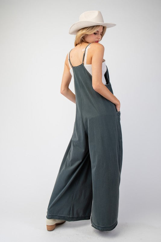 Mineral Washed Jumpsuit