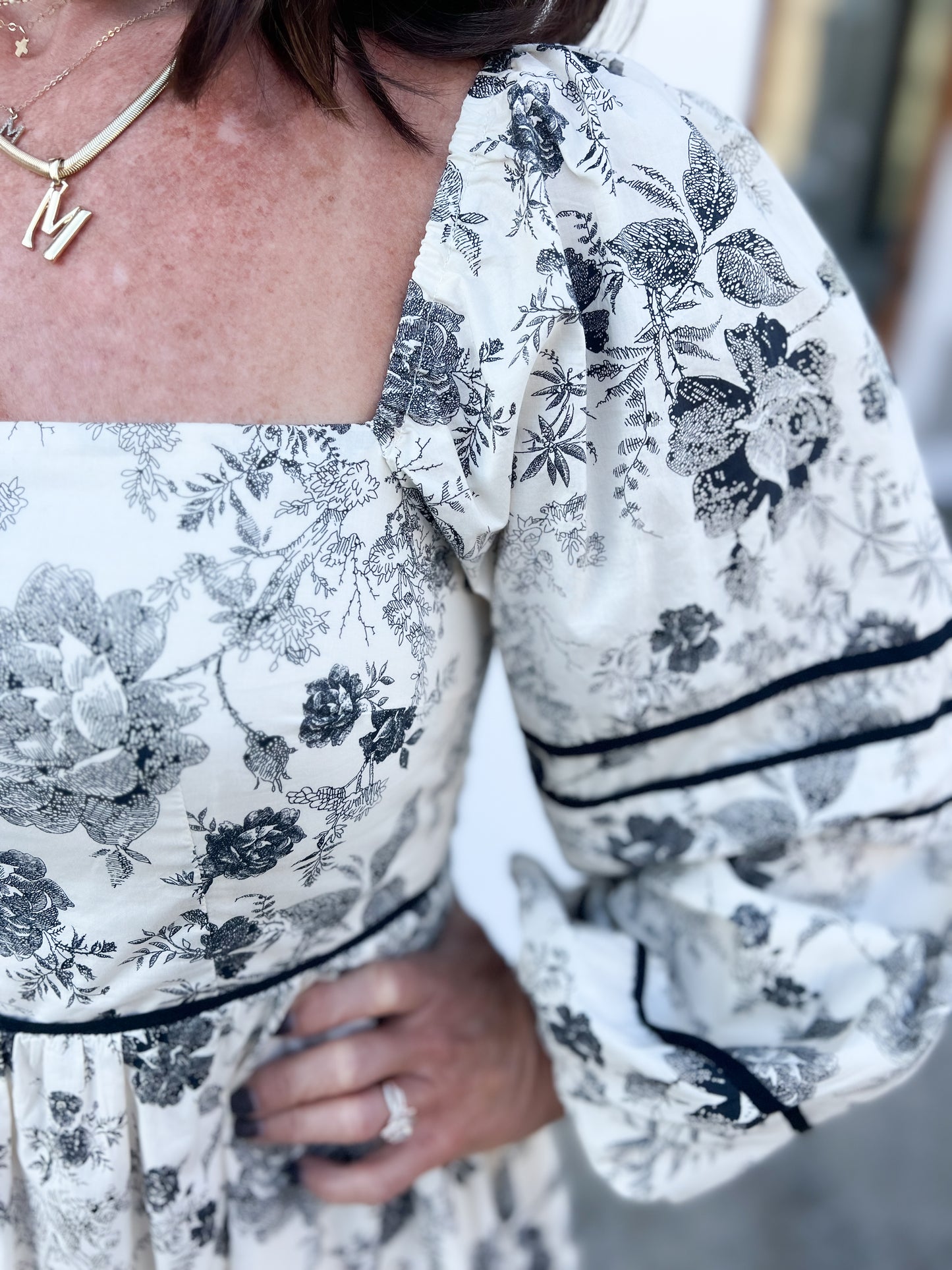 Vintage Black Babydoll Dress