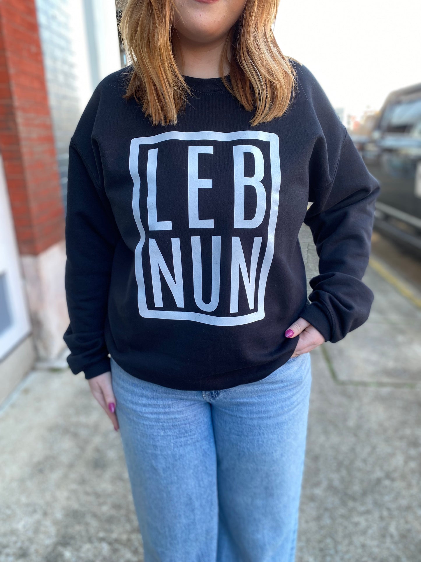 Leb-nun Graphic Sweatshirt