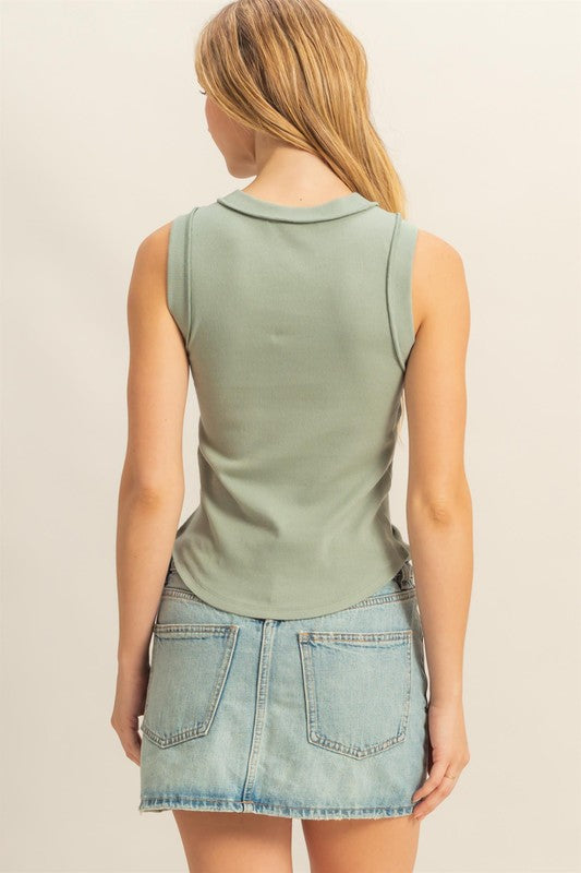 Ribbed Tank Top