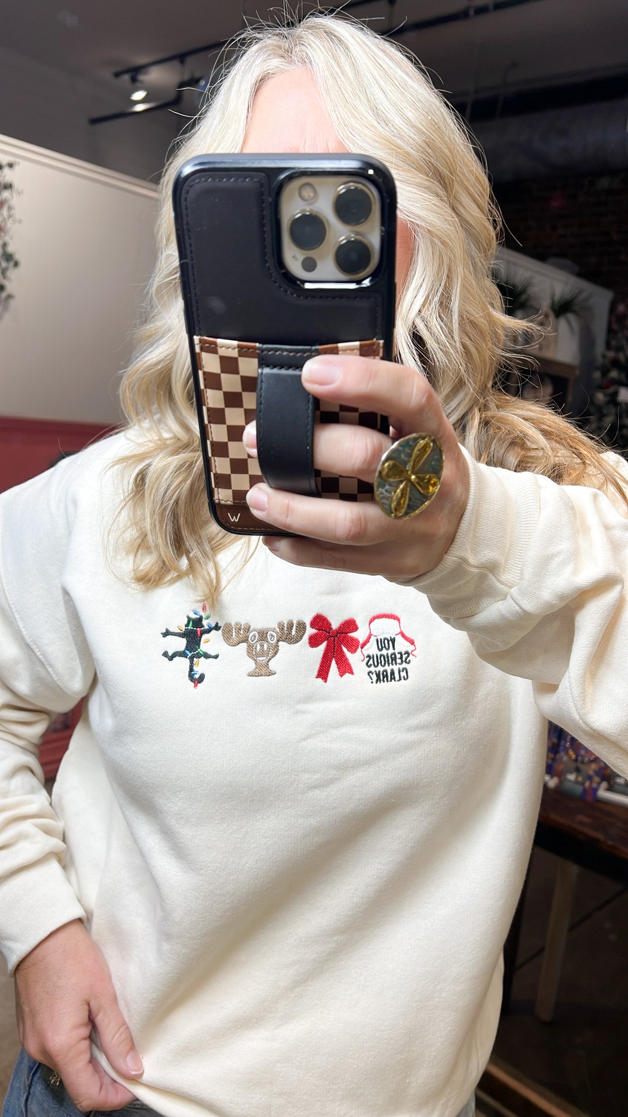 National Lampoon’s Christmas Vacation Embroidered Sweatshirt