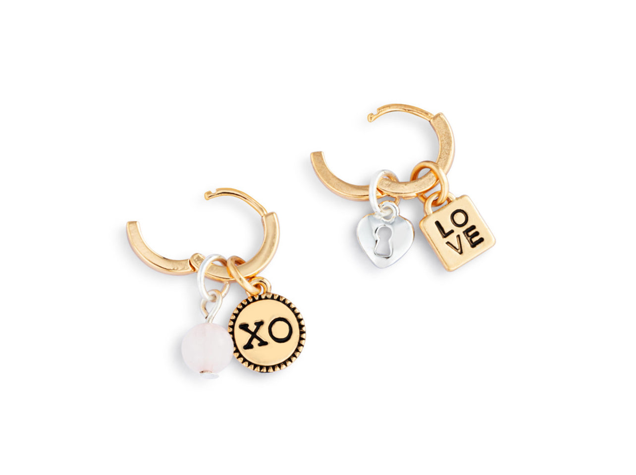 Love Charm Earring Set