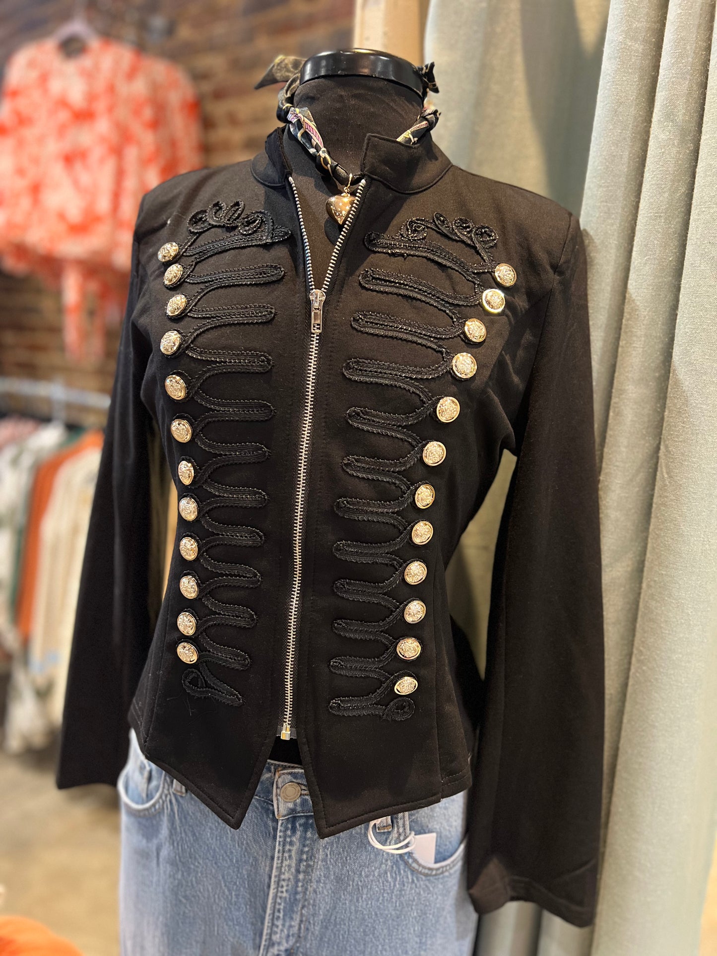 Captain Jacket Black