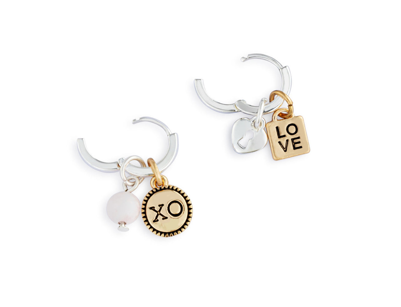 Love Charm Earring Set