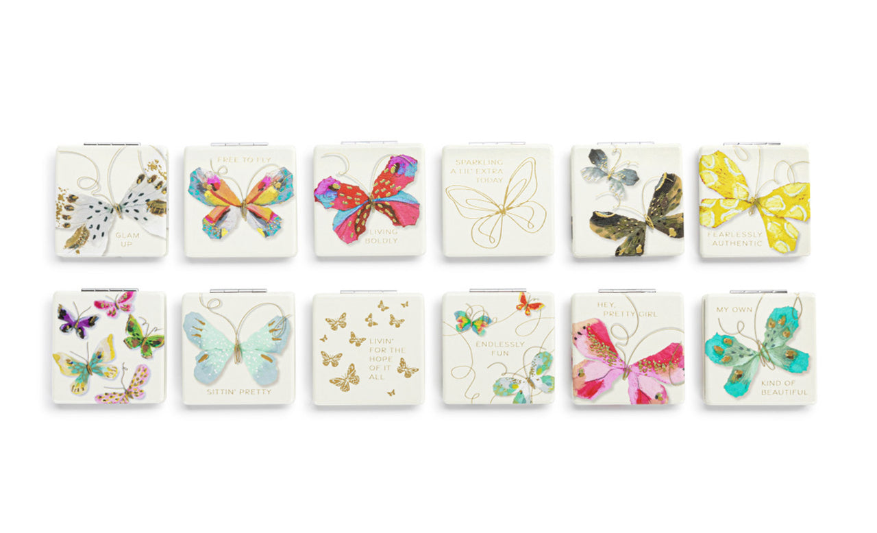 Butterfly Pocket Mirror