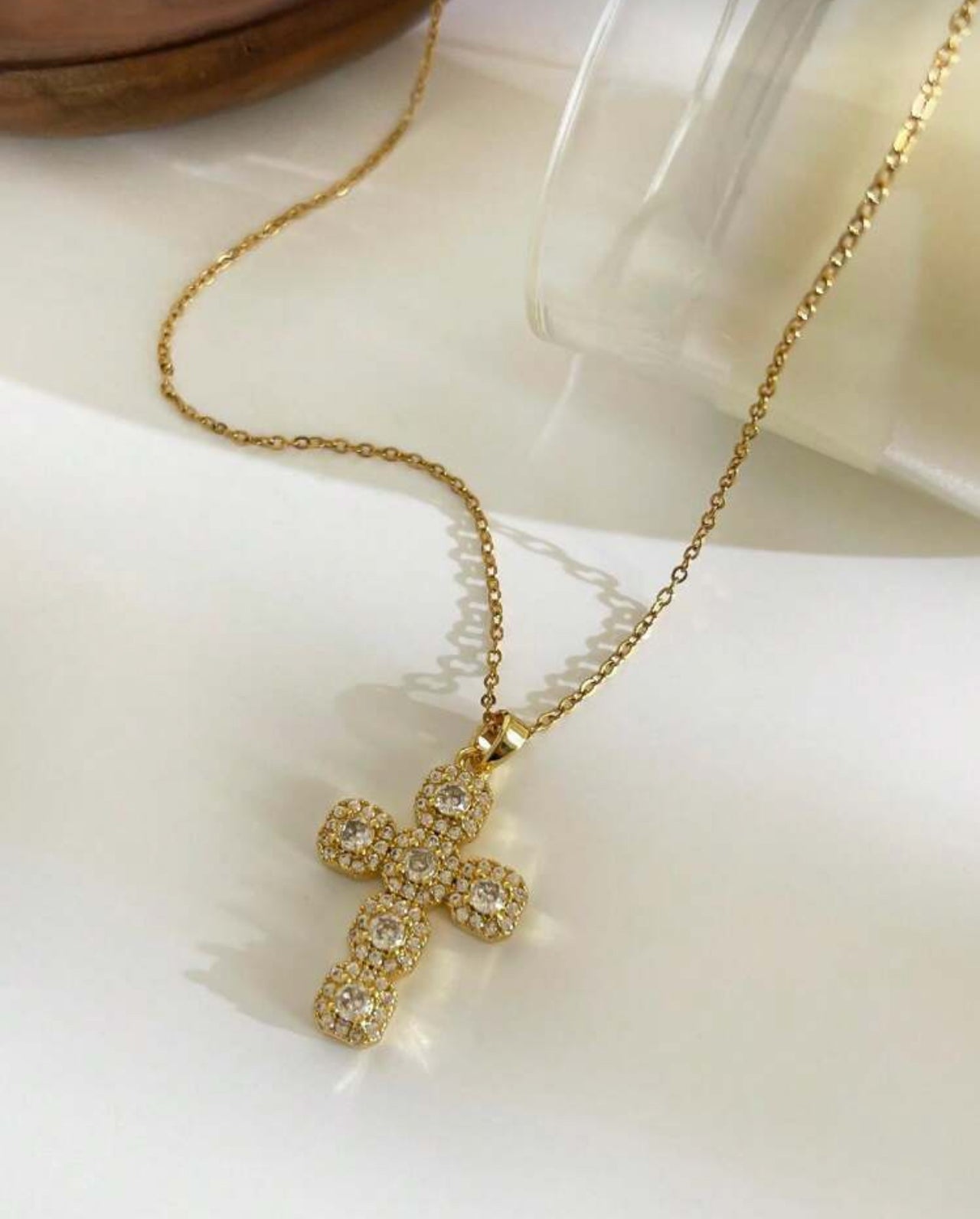 Dazzling Cross Necklace