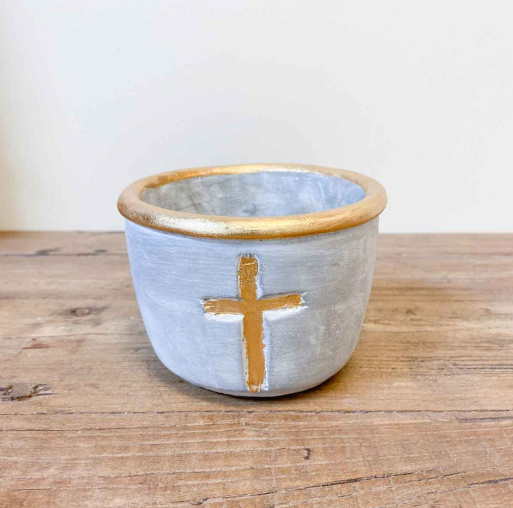 Cross Candle Holder
