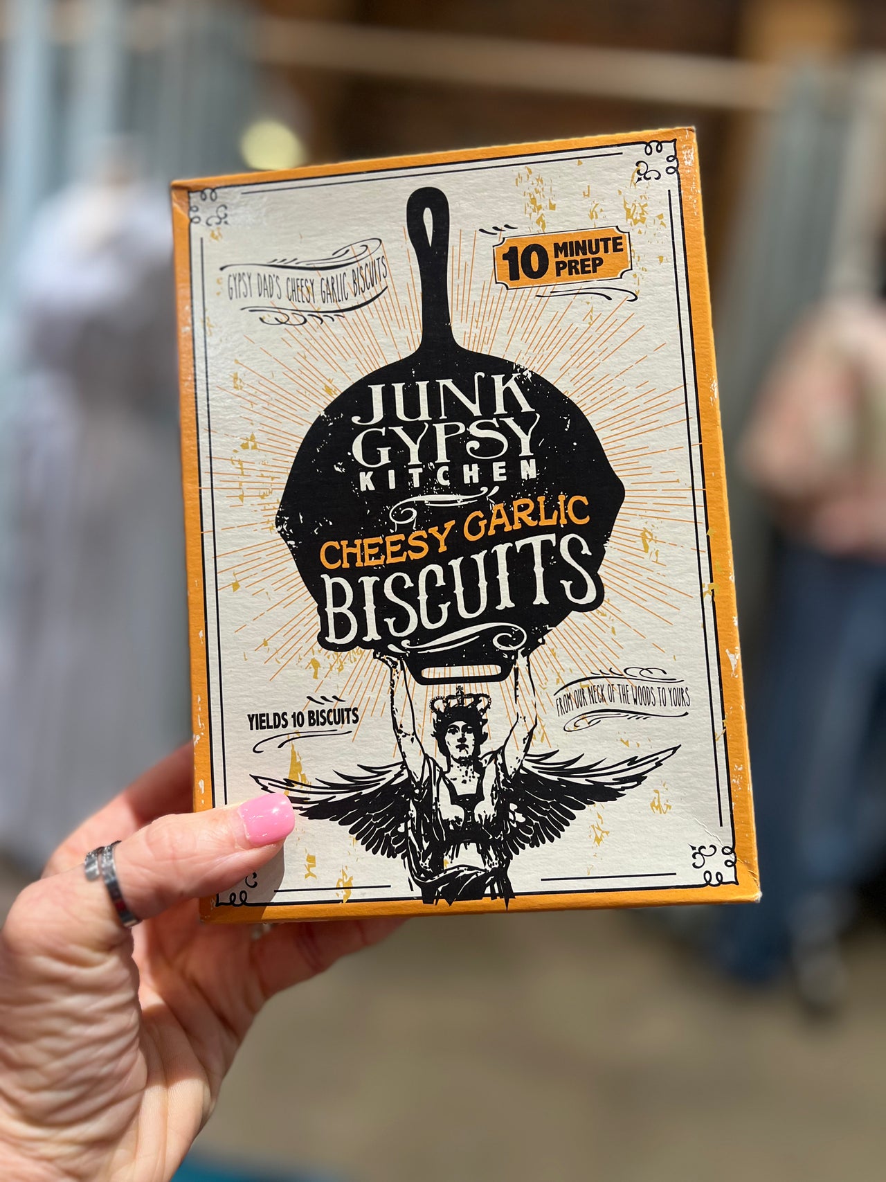 Junk Gypsy Cheesy Garlic Bread