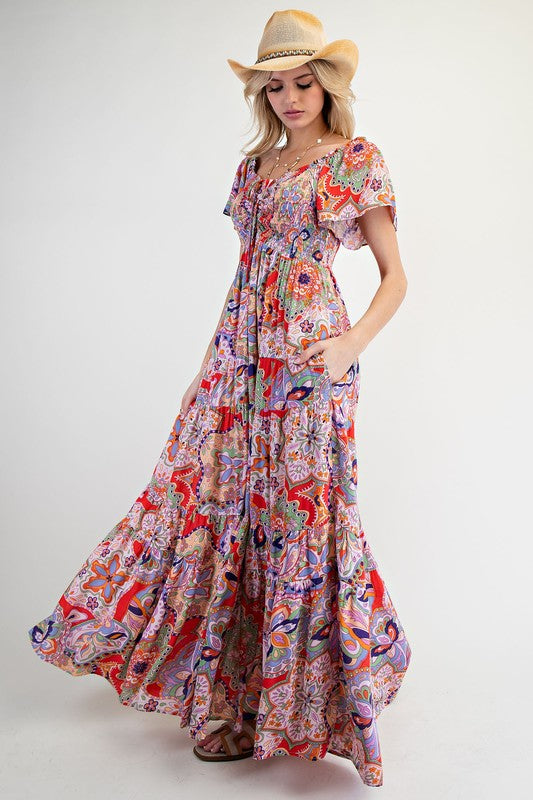 Free Flow Maxi Dress