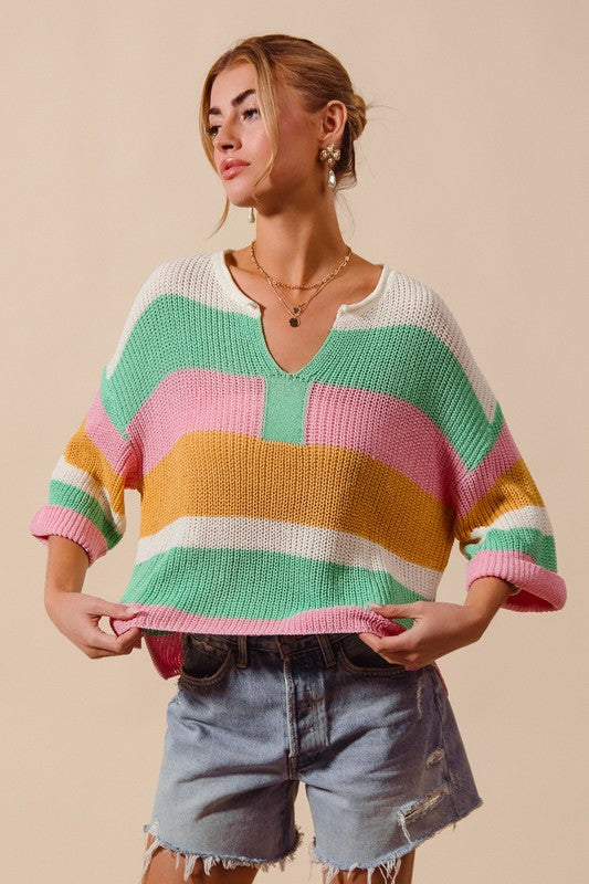 Multi Stripe Sweater