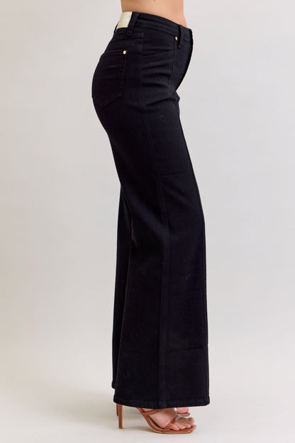 JB High Waist Retro Wide Leg Jeans