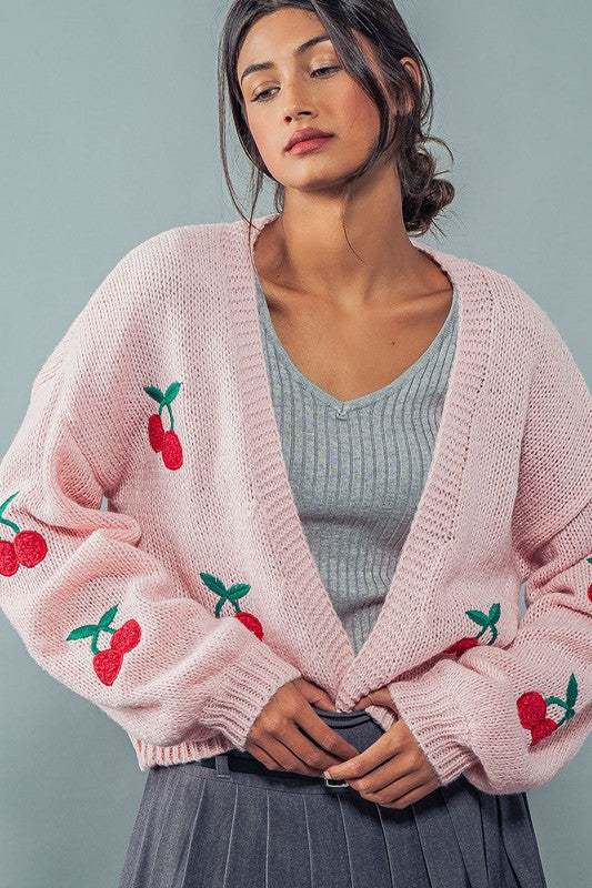 Cheery Cherry Sweater