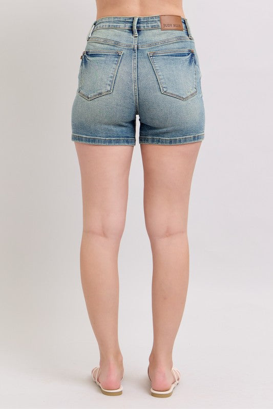 V-Front Vintage Wash Shorts