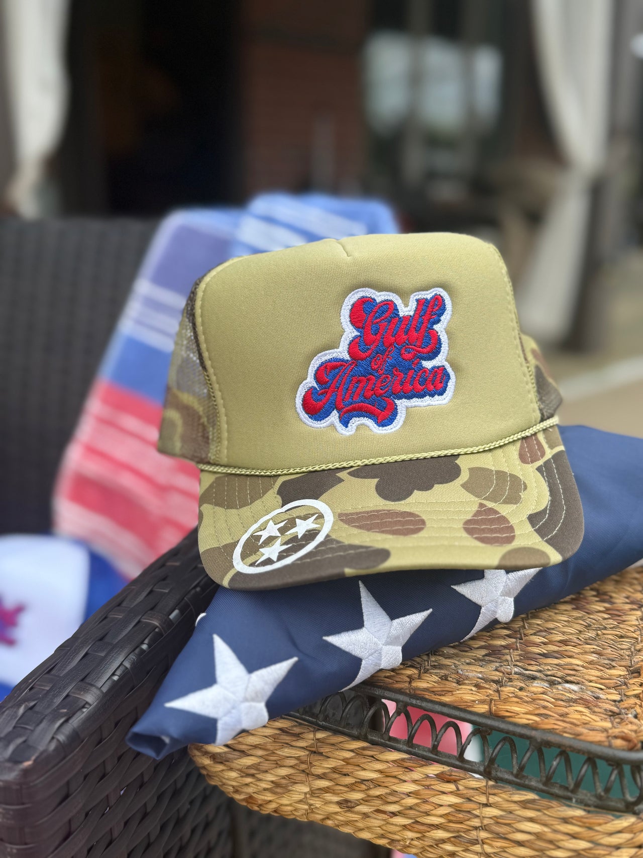 Gulf of America W/ Tristar Trucker Hat
