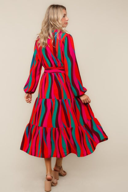 Maxi Woven Dress w/Side Pockets