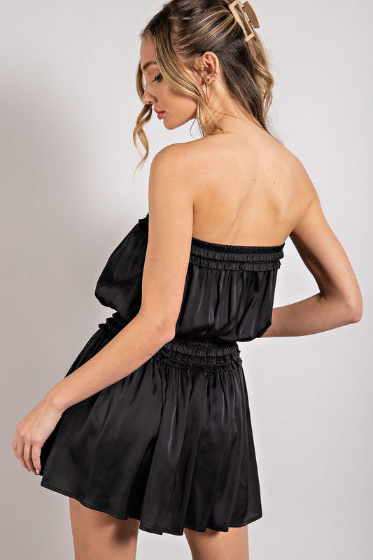 Open Shoulder Detail Dress