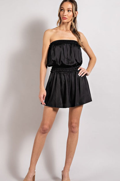 Open Shoulder Detail Dress